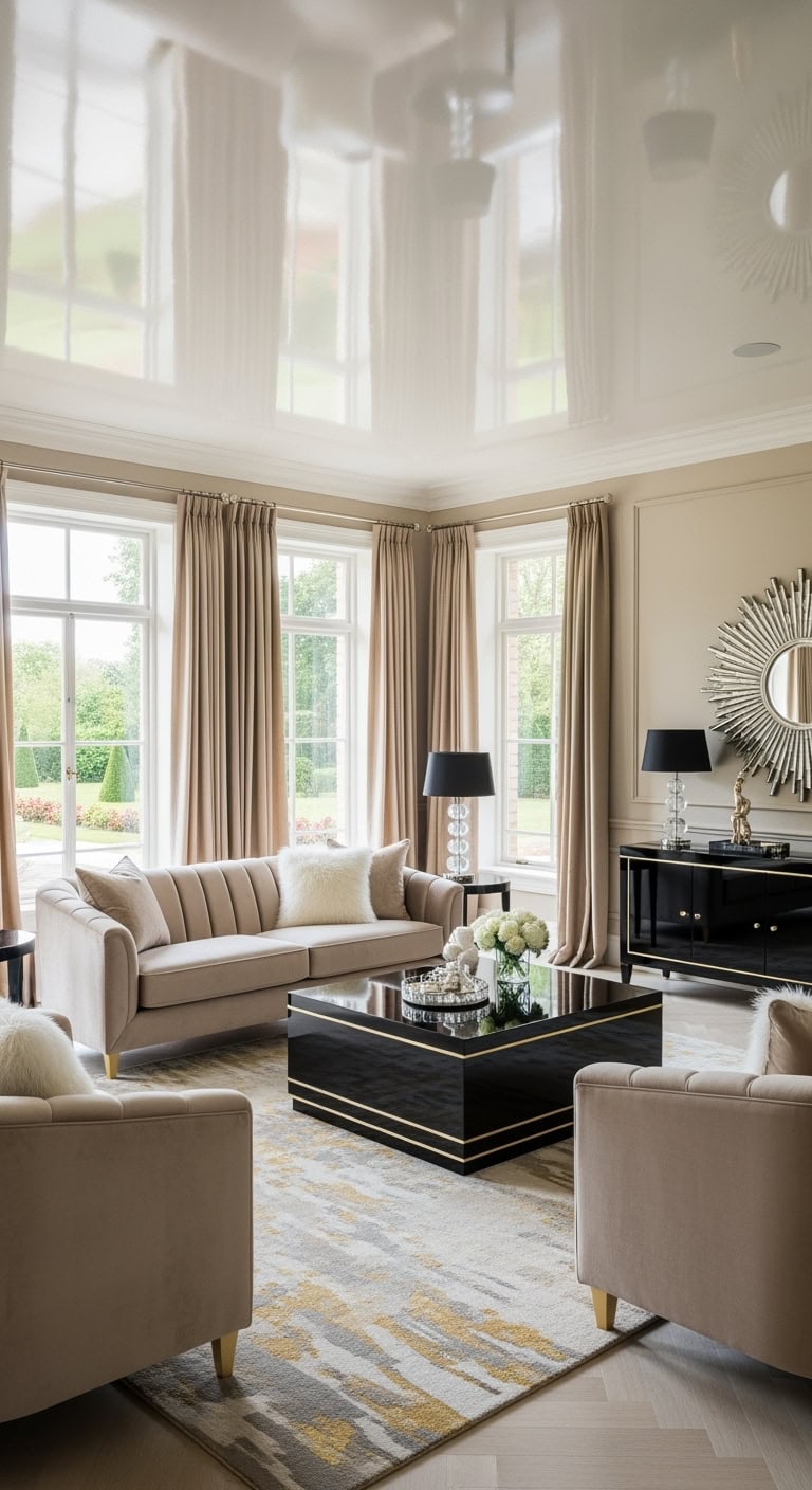 old hollywood luxe beige retreat