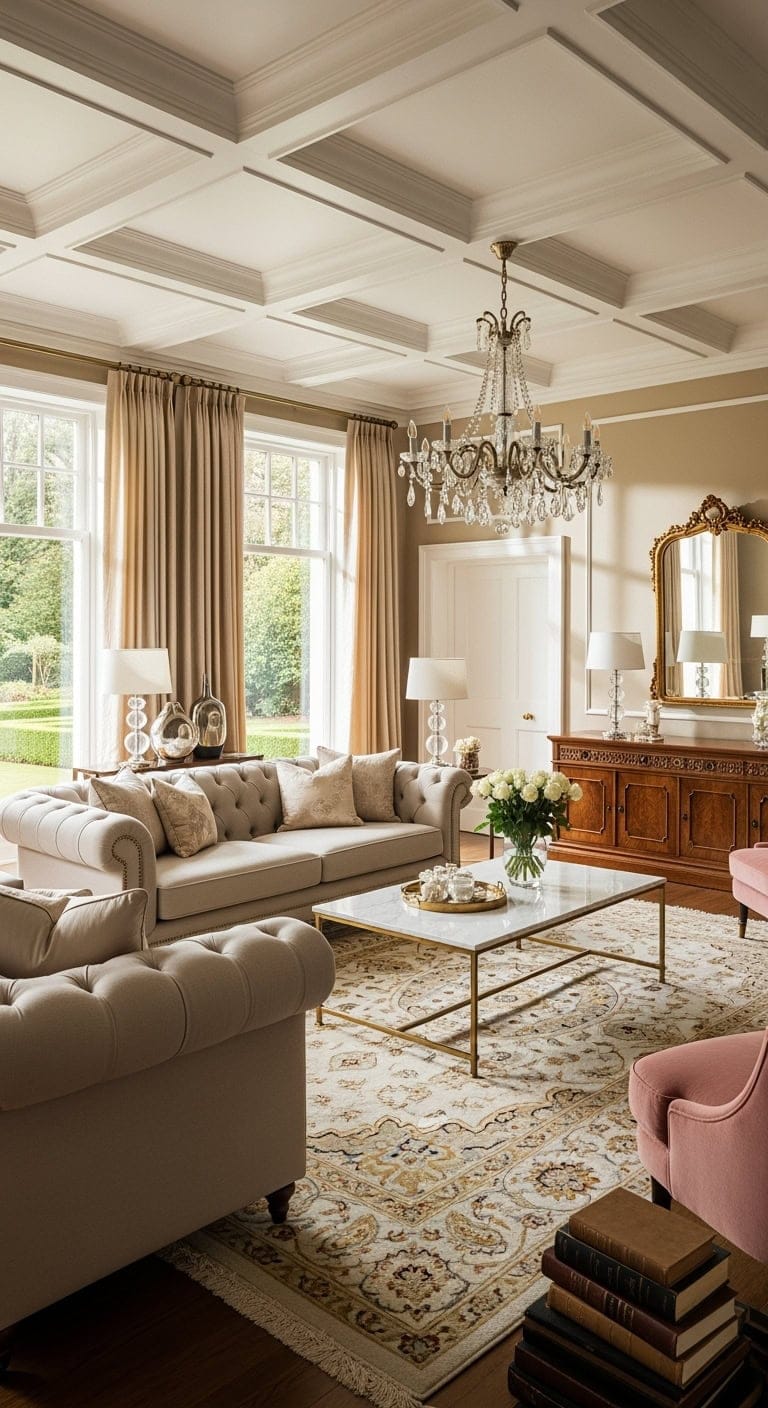 old money luxe rental living