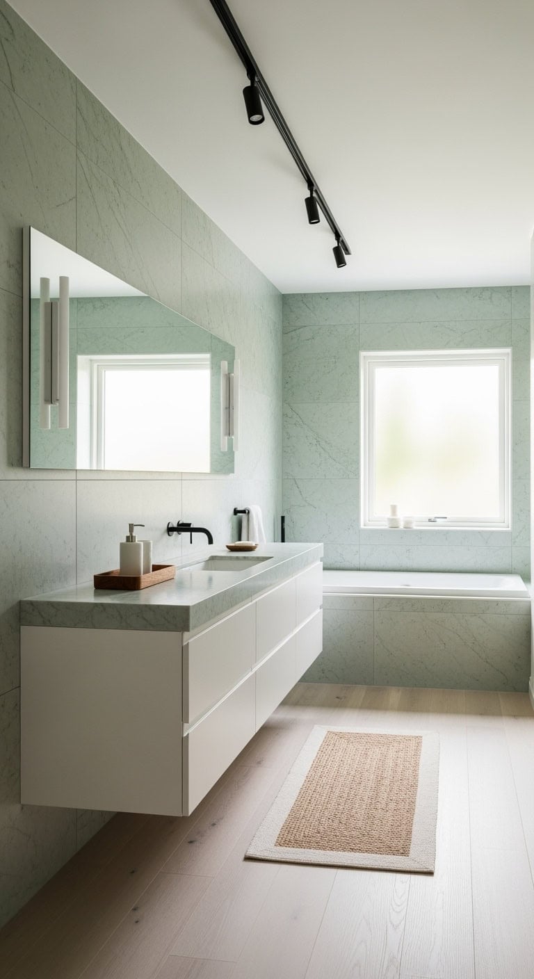 pale green marble sanctuary