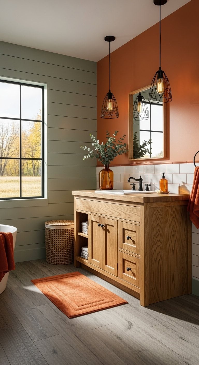 pumpkin spice fern farmhouse
