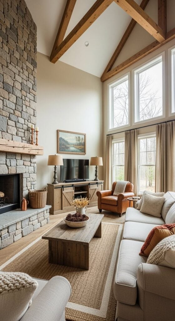 23 Beige Living Room Designs That Stay Warm