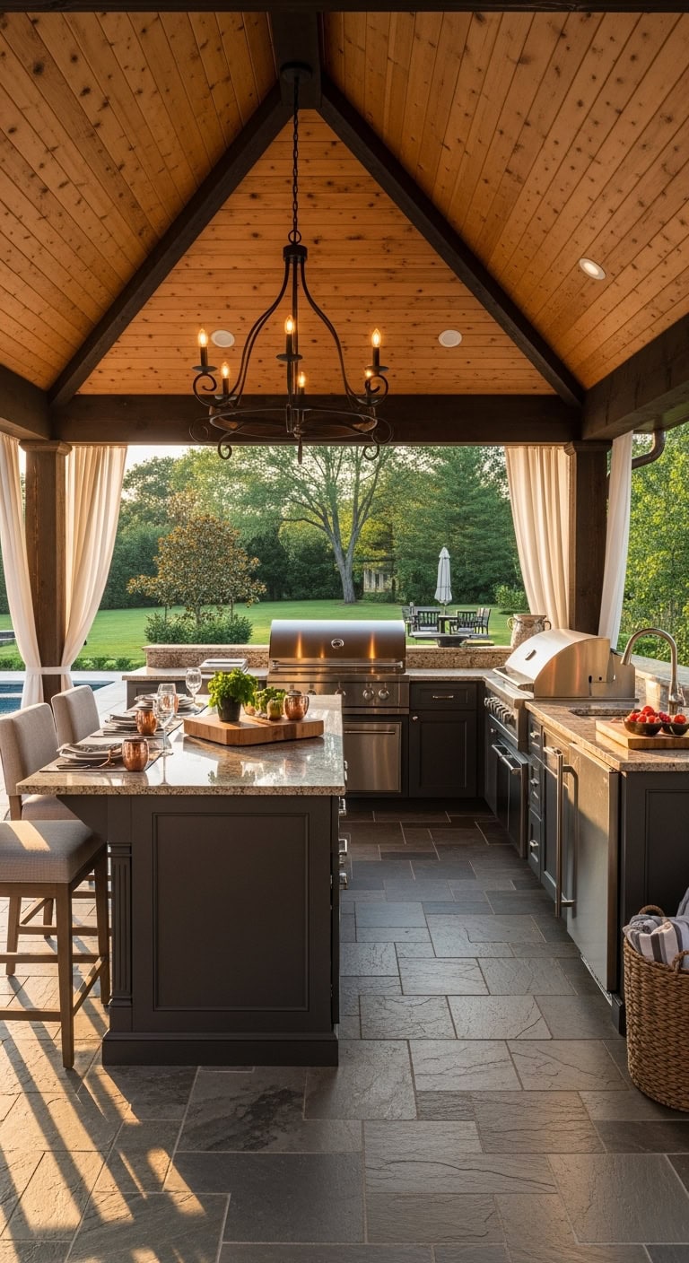 resort style four post pavilion