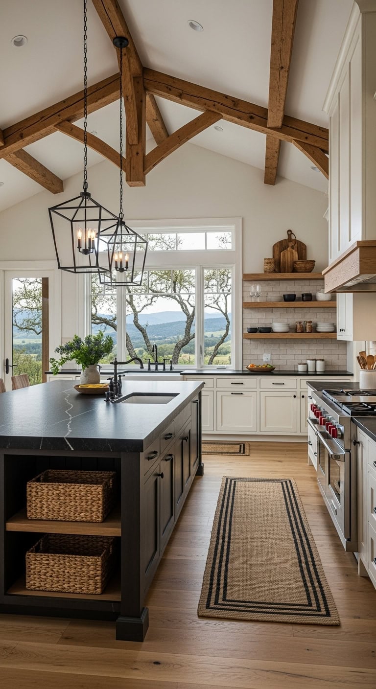 rustic luxury black limestone