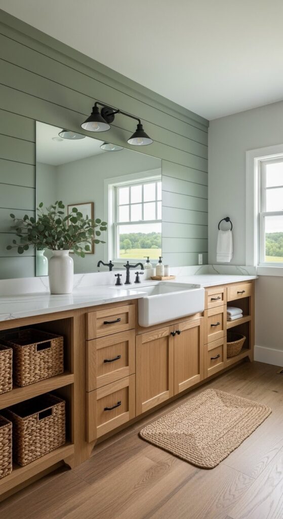 21 Beautiful Sage Green Bathroom Ideas
