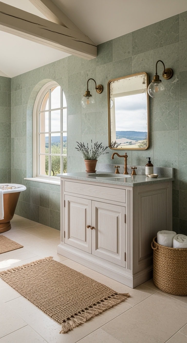 sage marble french cottage