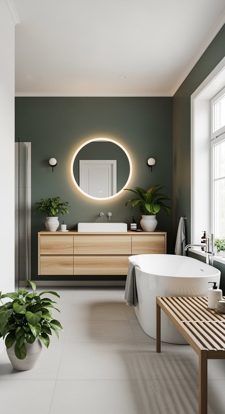 sage nordic spa bathroom