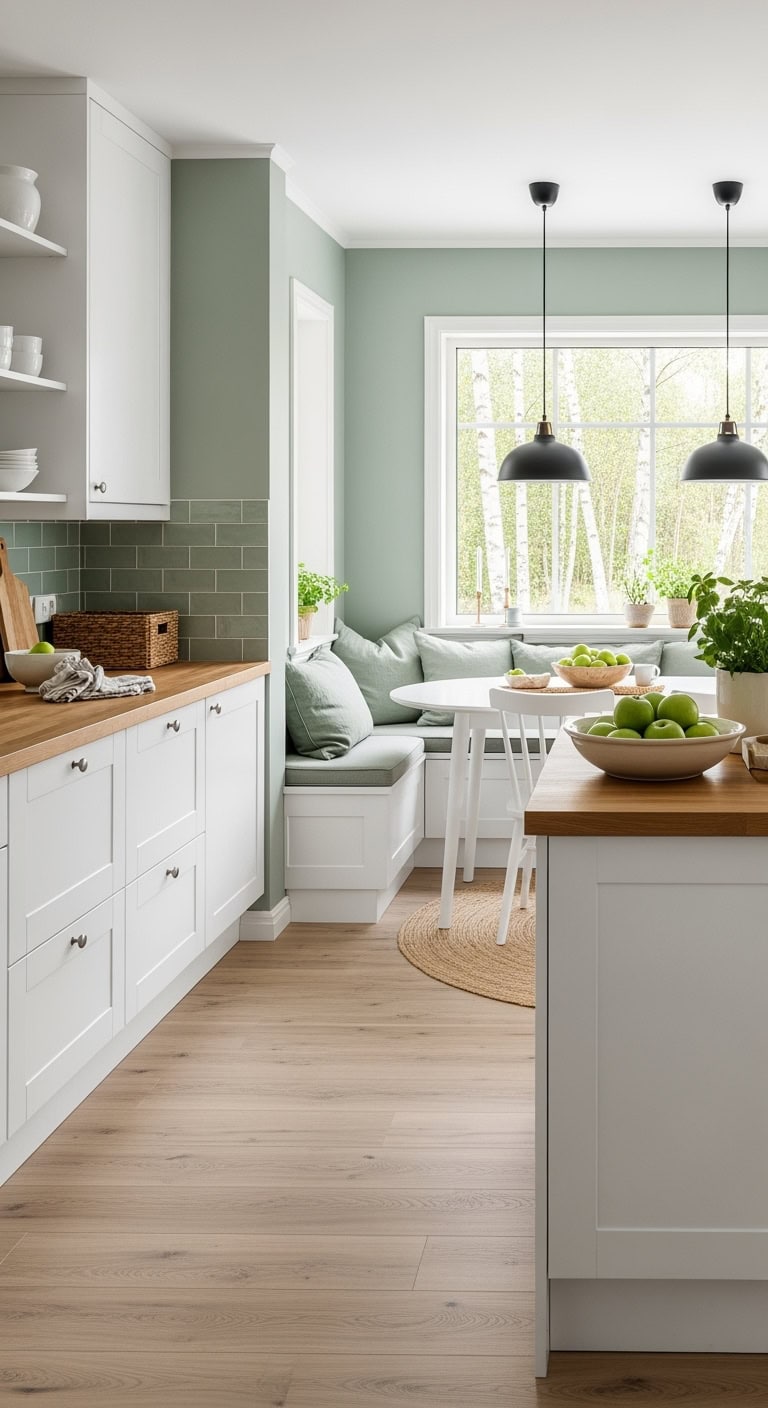 scandinavian white sage nook