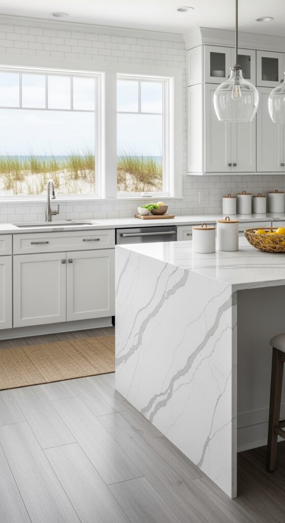 23 Modern Coastal Kitchen That Feel Fresh
