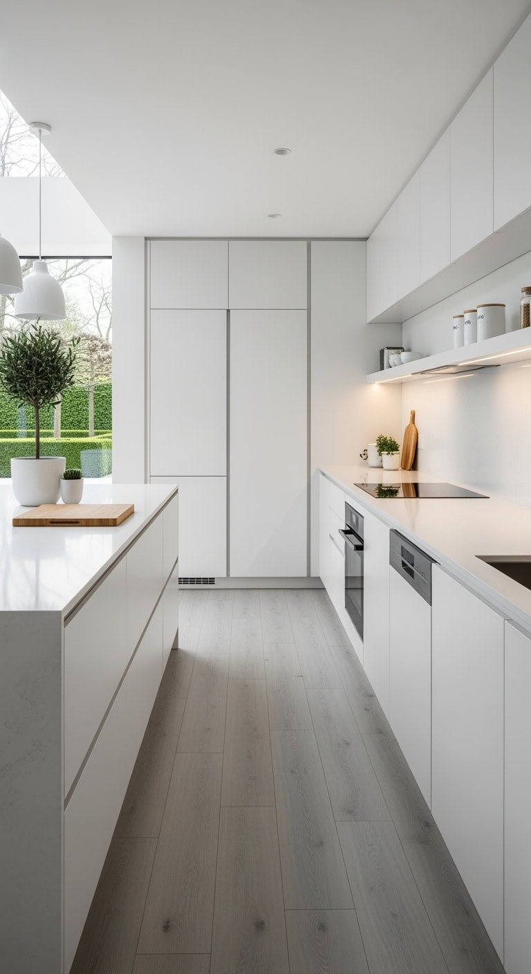 seamless concealed appliance cabinetry