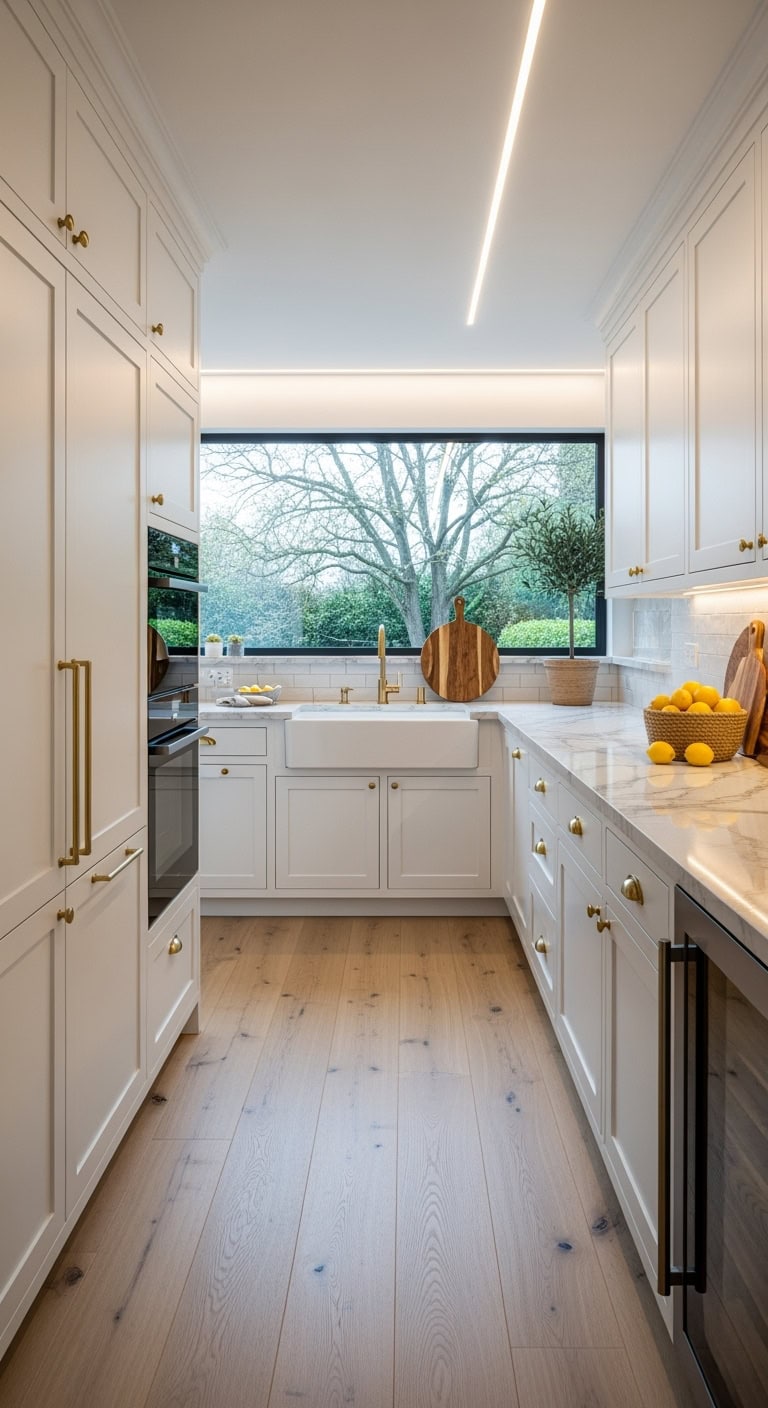 seamless integrated luxury kitchen