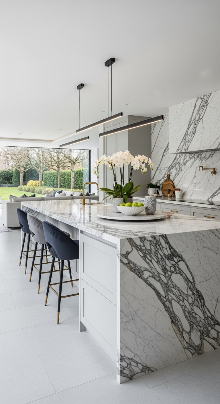 seamless waterfall stone island