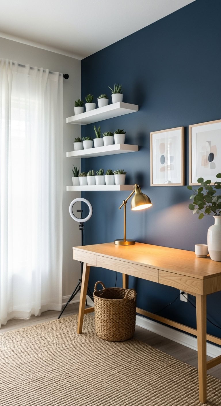 small home zoom studio