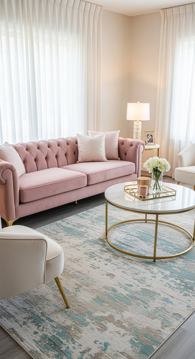 small stylish apartment livingroom