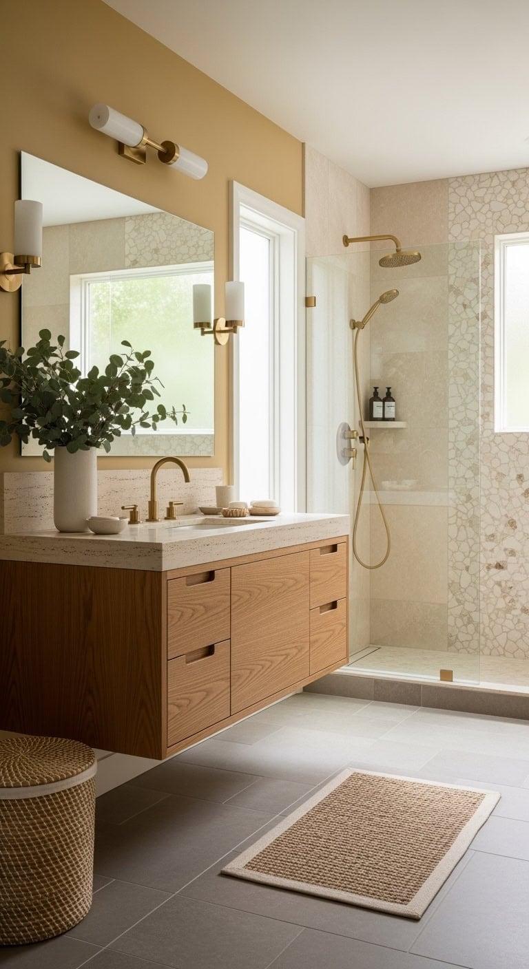 soft mustard spa retreat