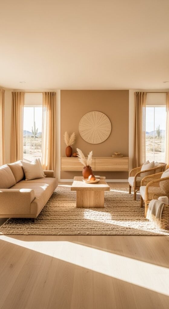 23 Trendy Beige and Wood Living Room Ideas