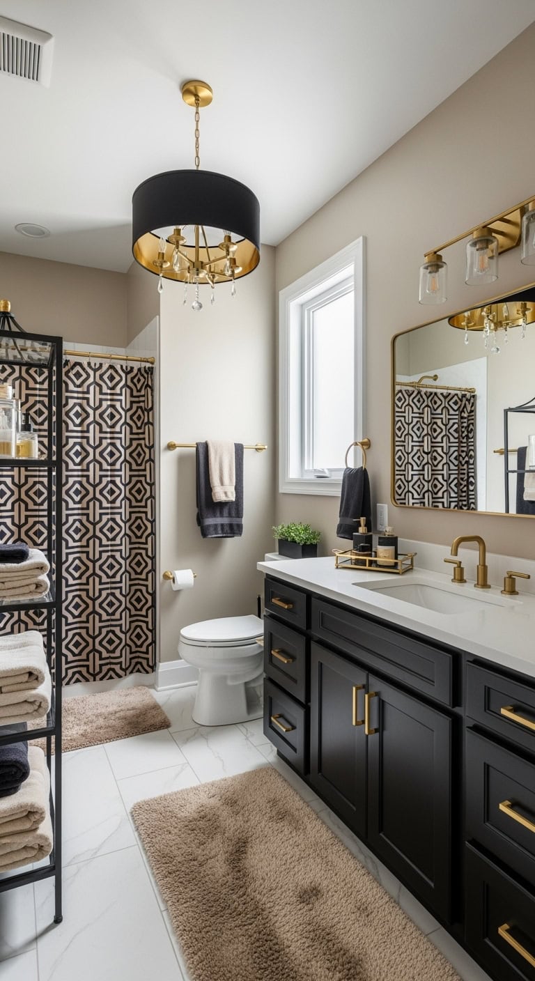 tan velvet with black gold