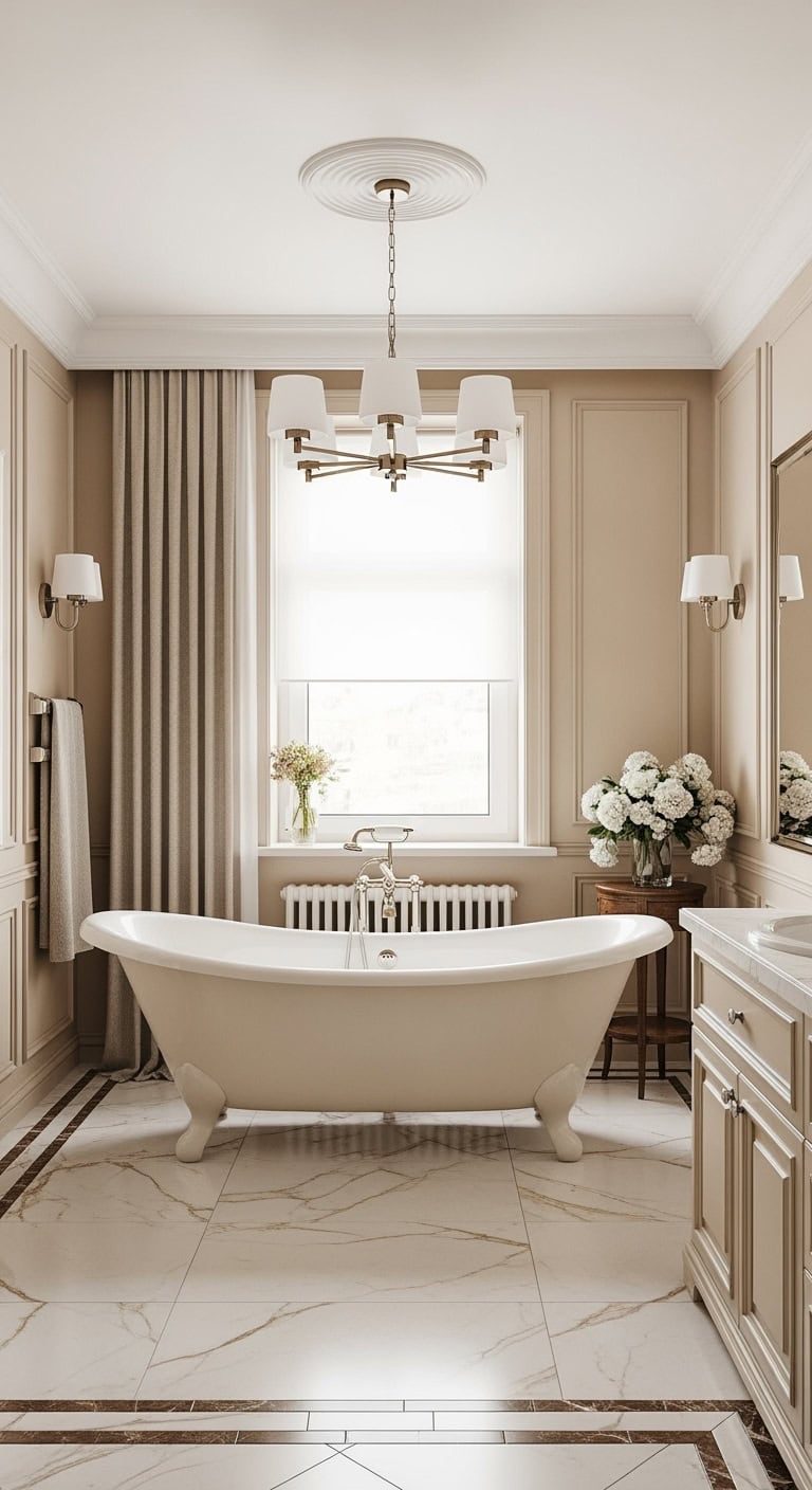 timeless boutique hotel bathroom