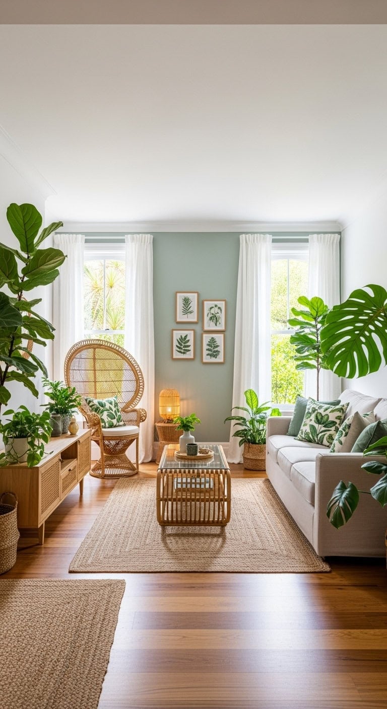 tropical rattan neutral oasis