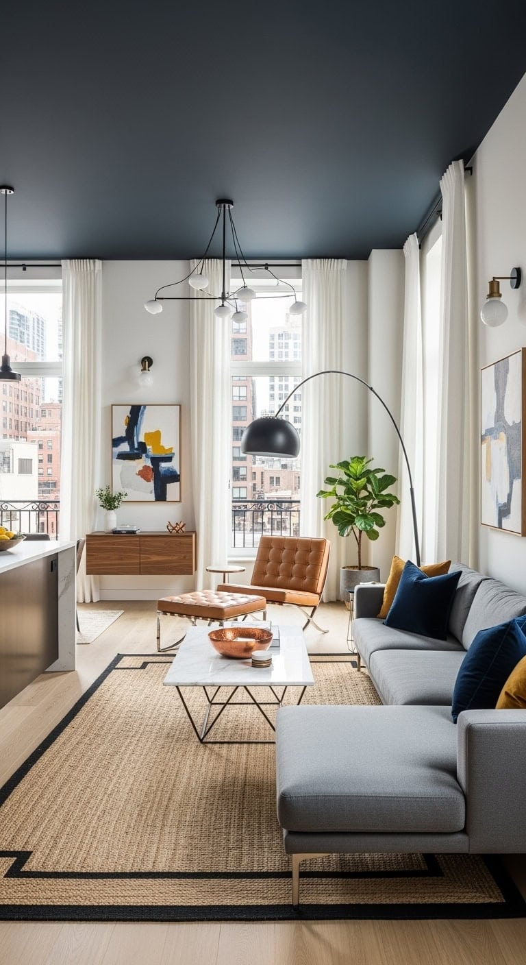 urban modern open layout lighting