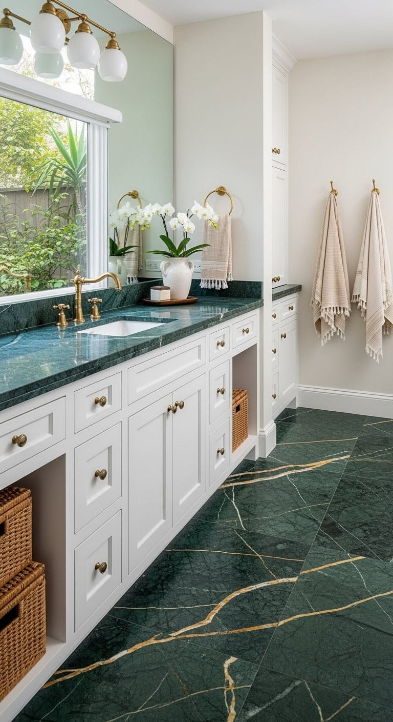 verde guatemala marble luxury