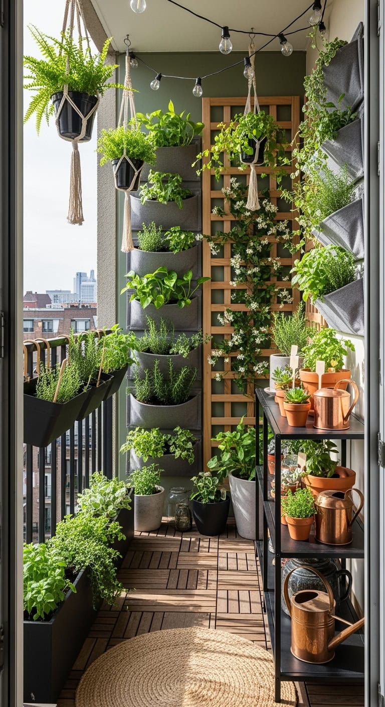 vertical garden balcony makeover