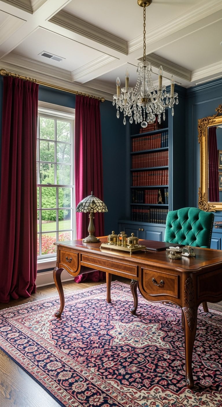 victorian maximalist vintage study