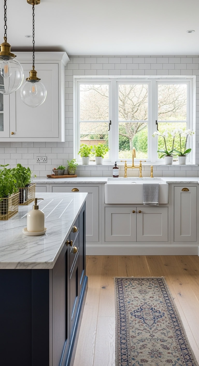 vintage bridge faucet meets modernity