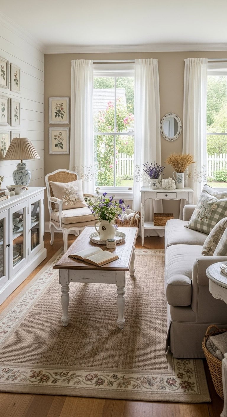 vintage floral cottage elegance