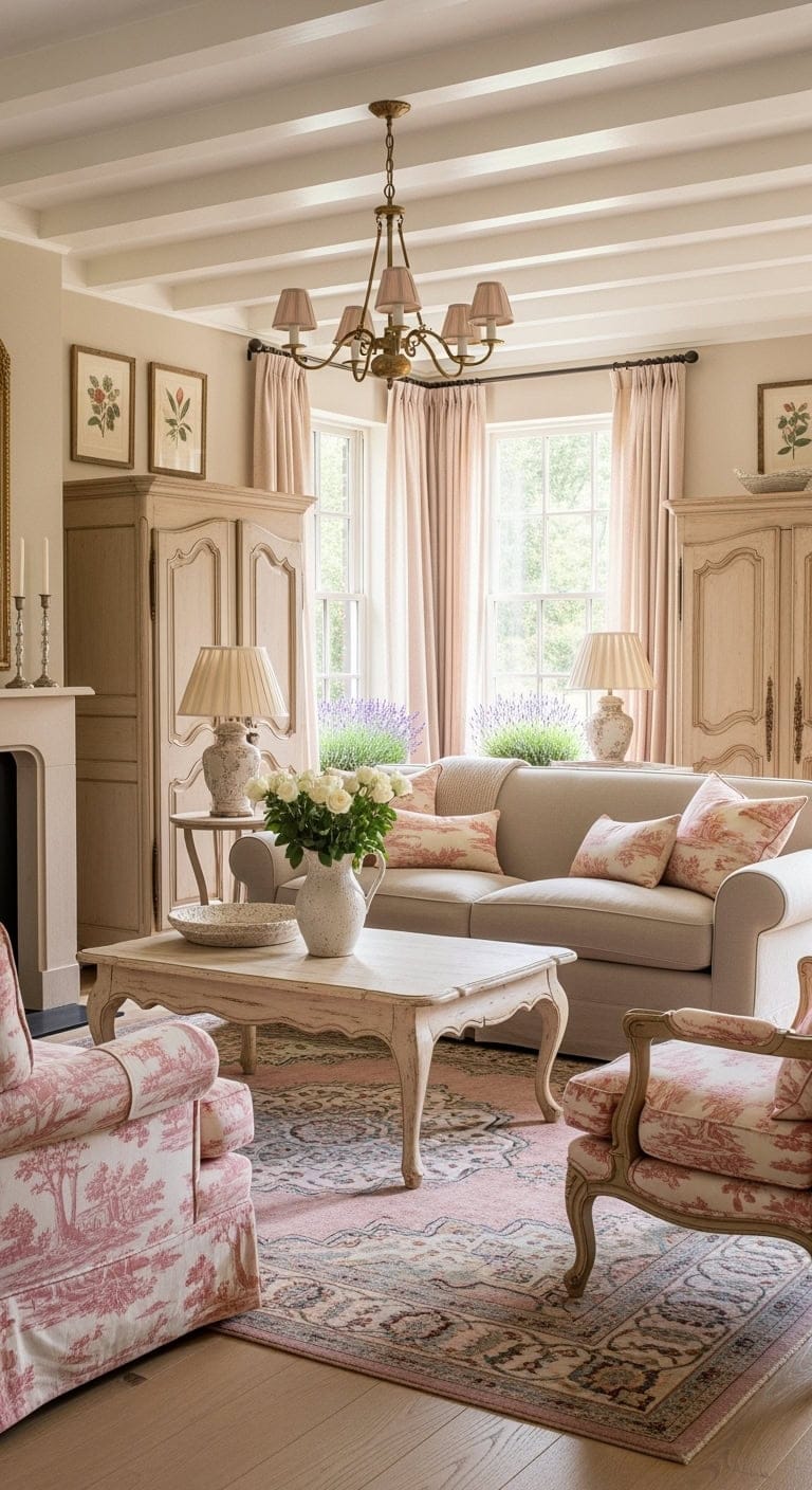 vintage french romantic cottage