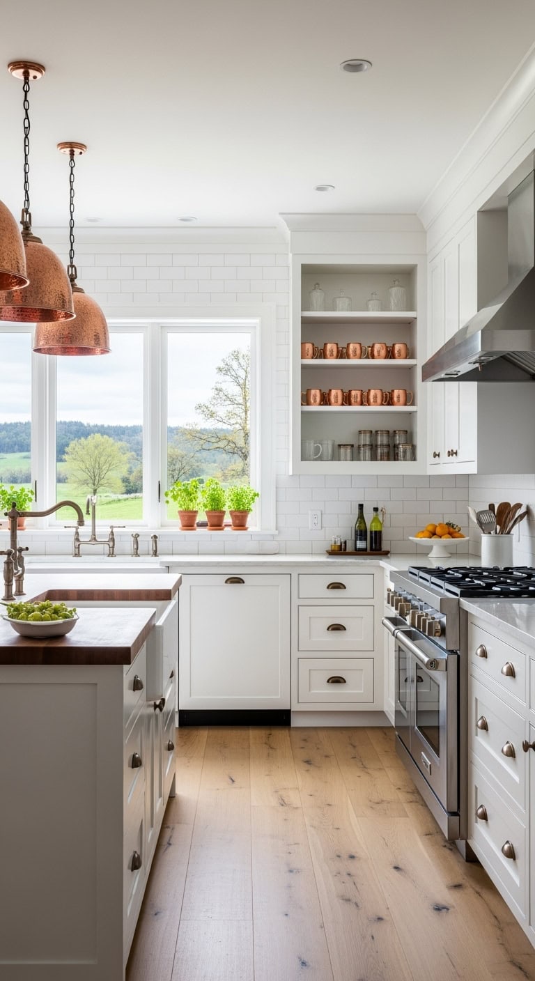 warm layered mixed metals