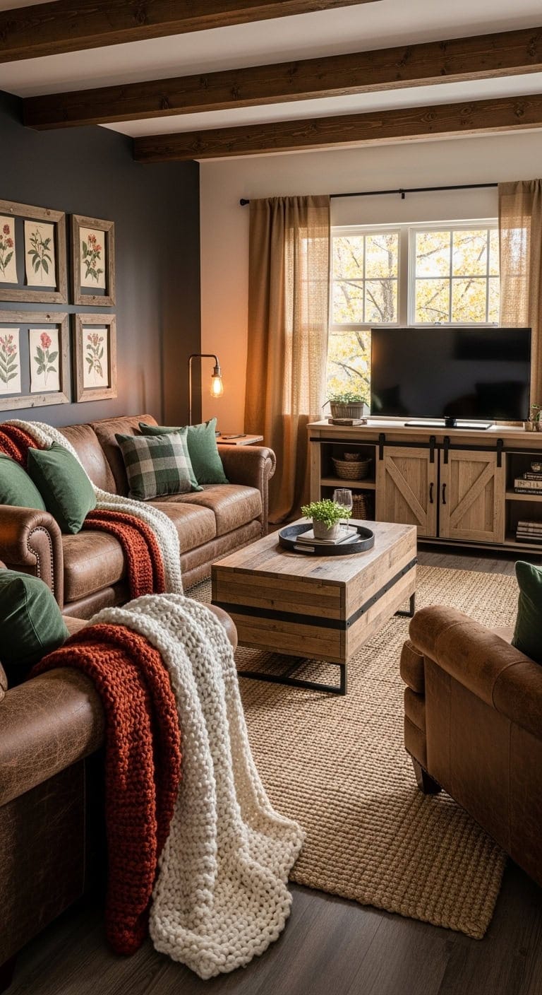 weathered wood cozy retreat