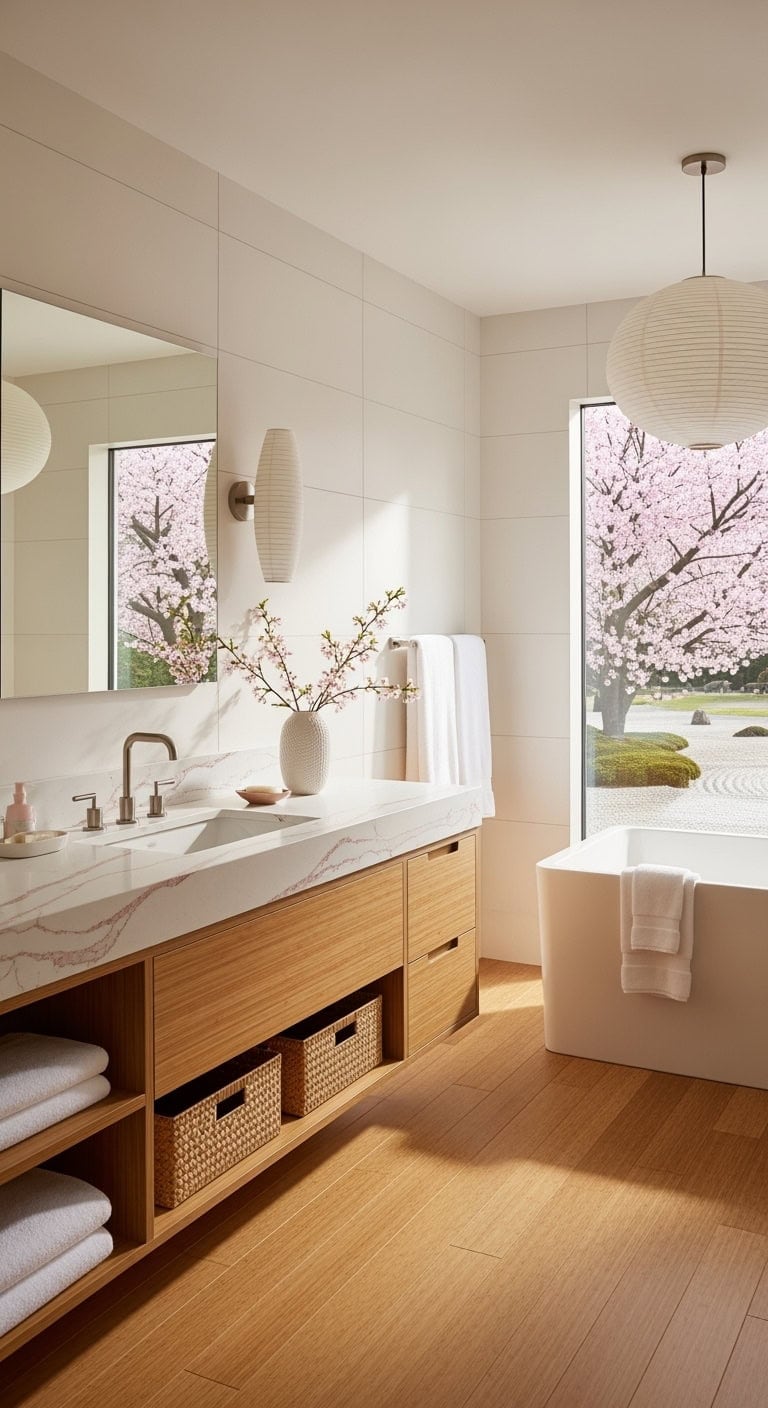 zen bamboo sakura sanctuary