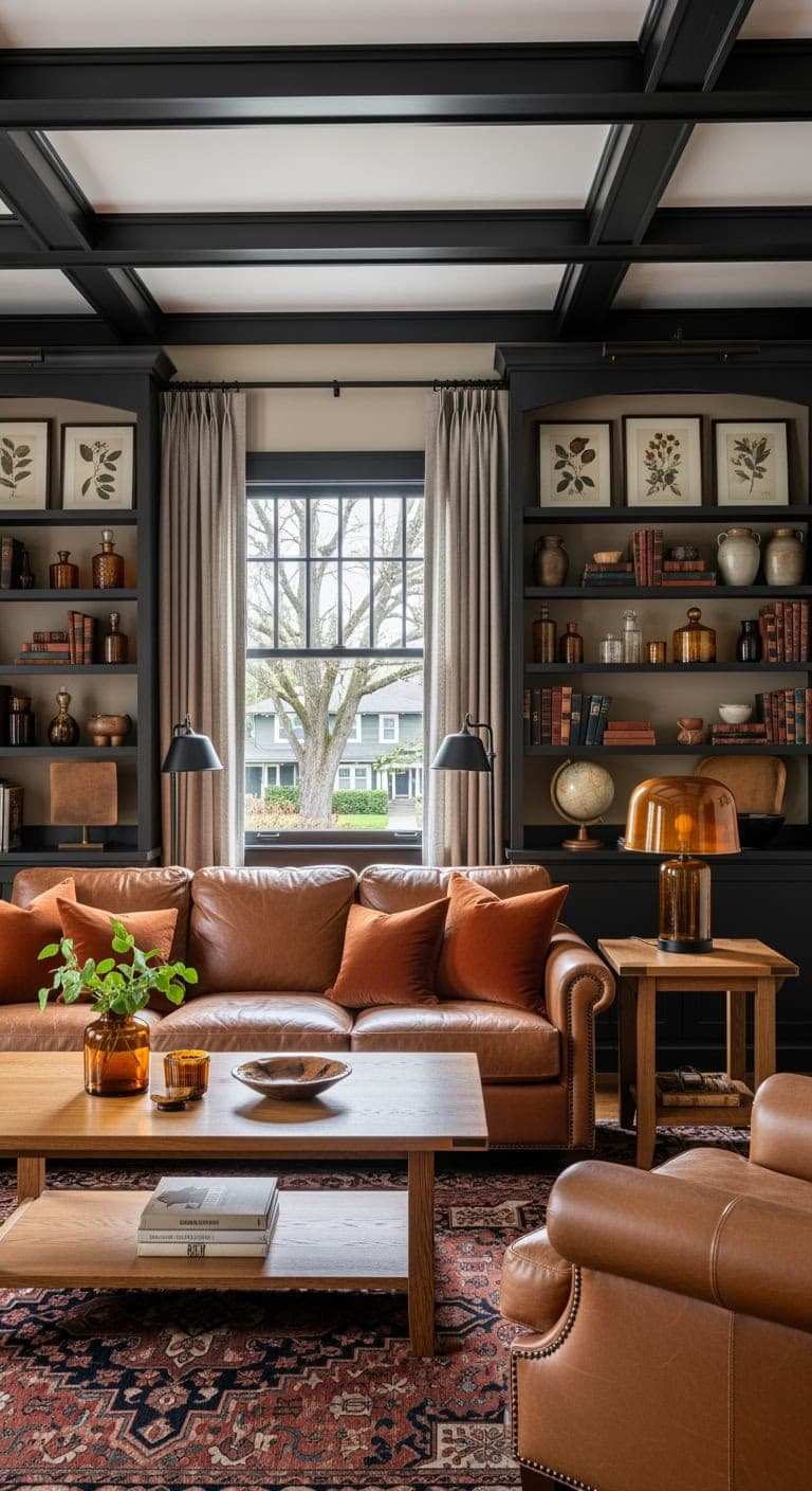 amber glow black built in bungalow