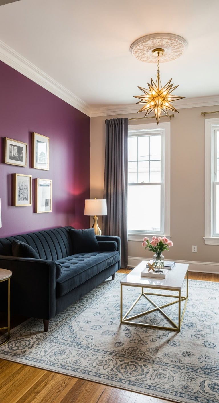 art deco velvet glamour