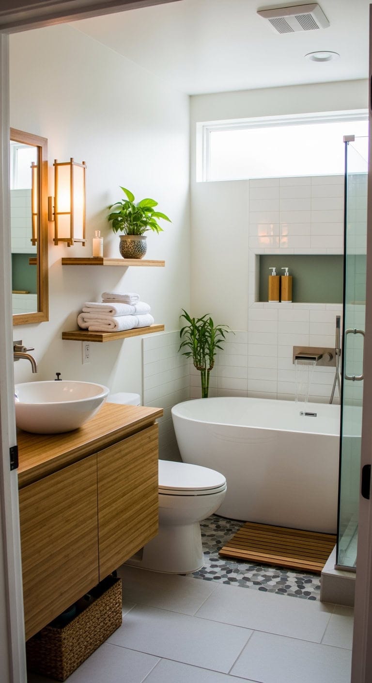 bamboo soaking tub sanctuary