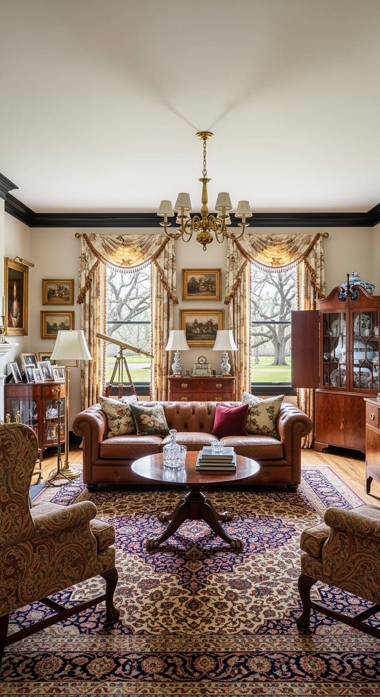 black crown molding heritage interiors