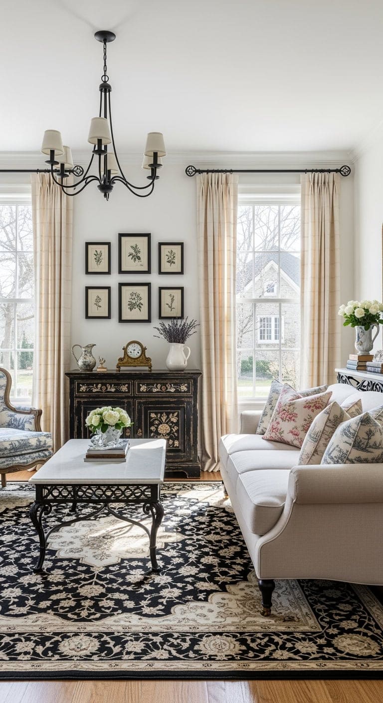 black iron french elegance