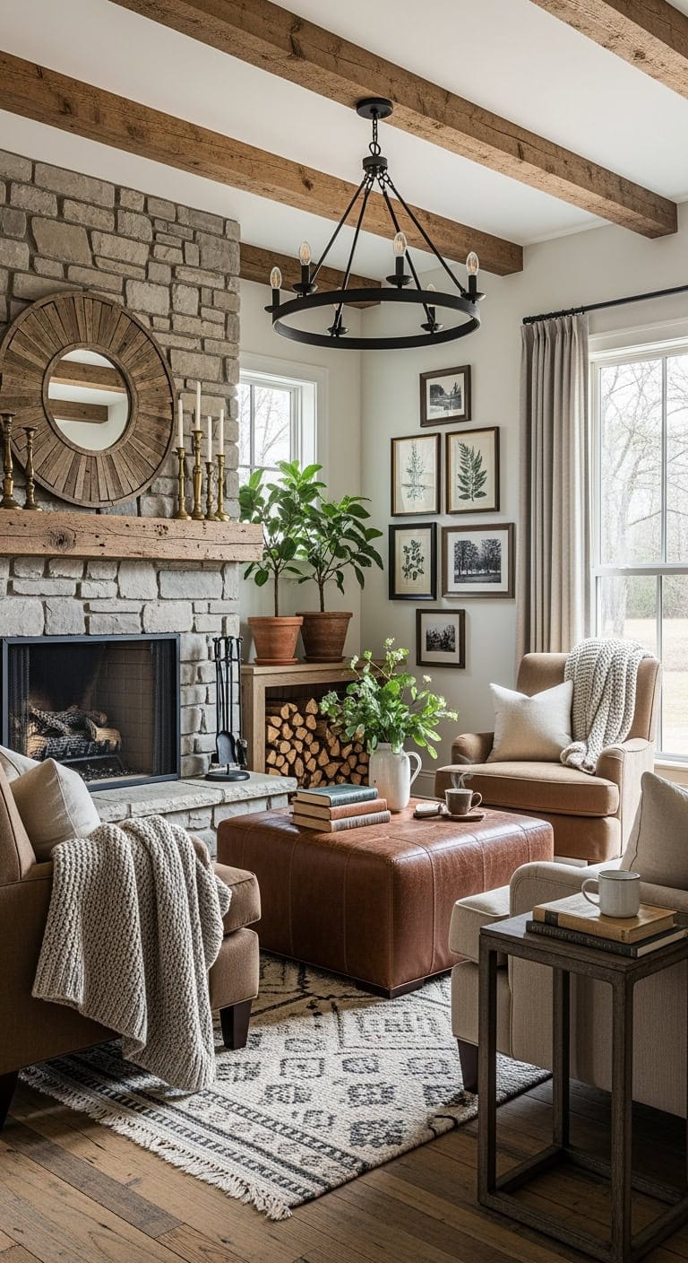 black wood lodge vibe