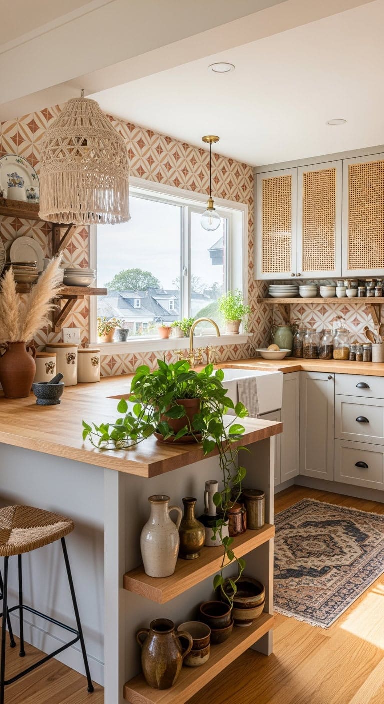 bohemian eclectic open peninsula