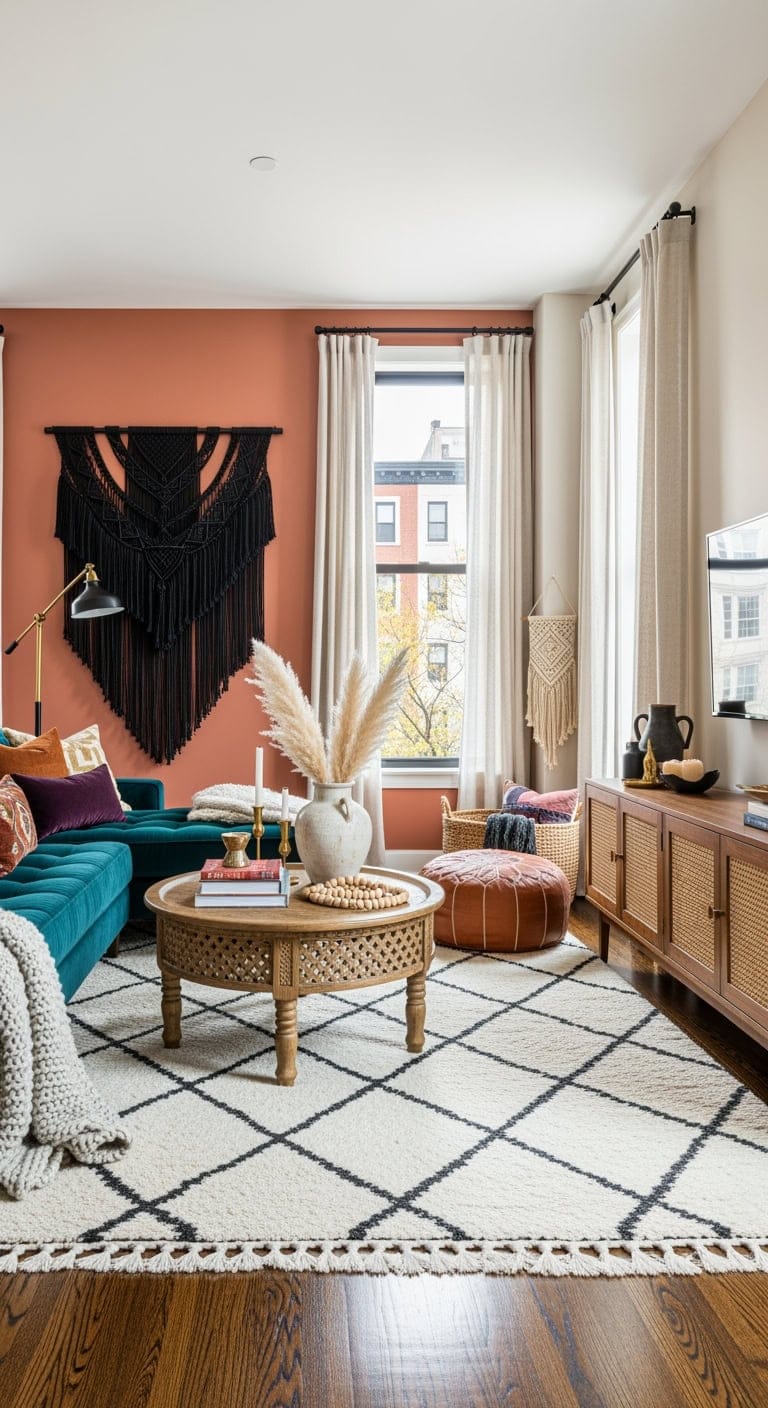 bohemian luxe macram moroccan