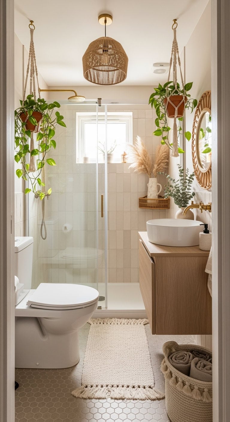 boho macram ceiling accents