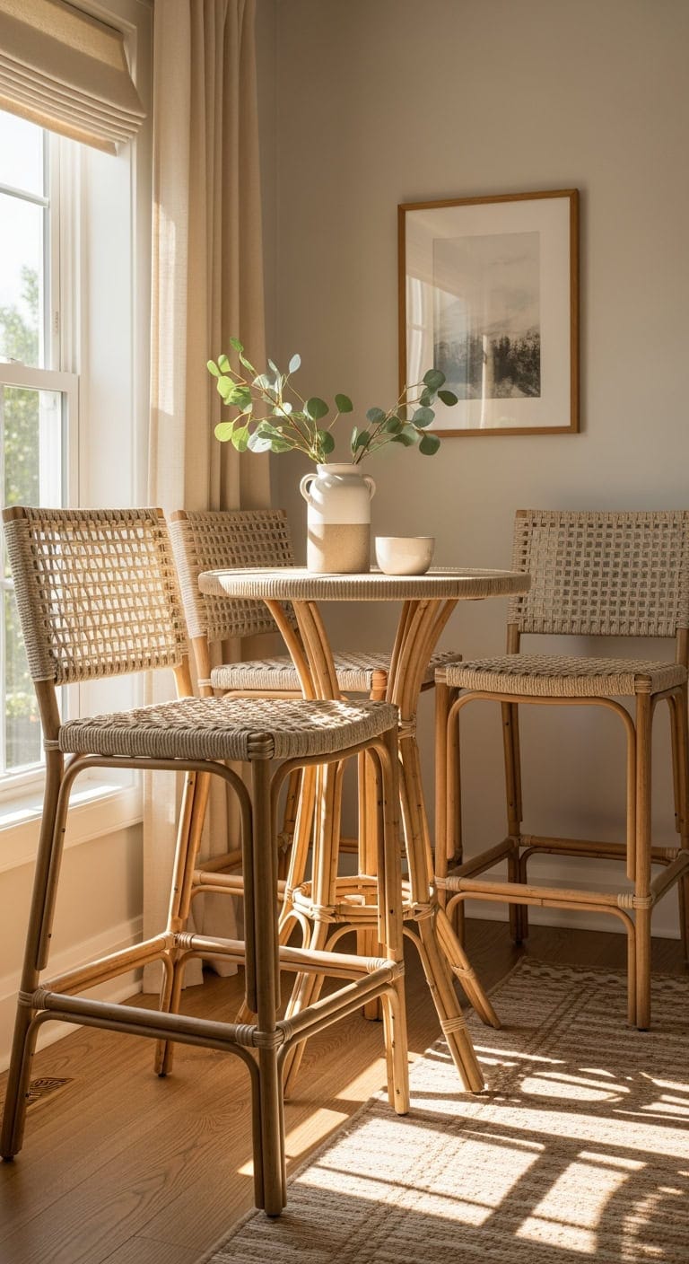 breezy hamptons woven island