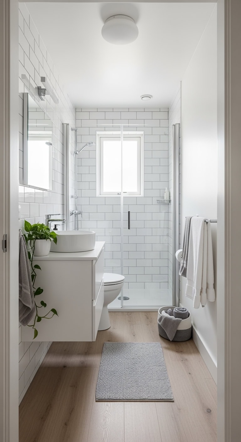 bright scandinavian white subwaytiles