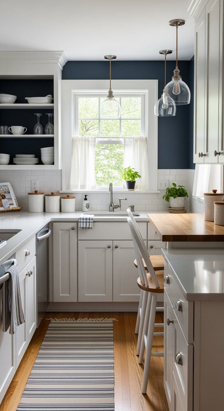 calm classic shaker kitchen