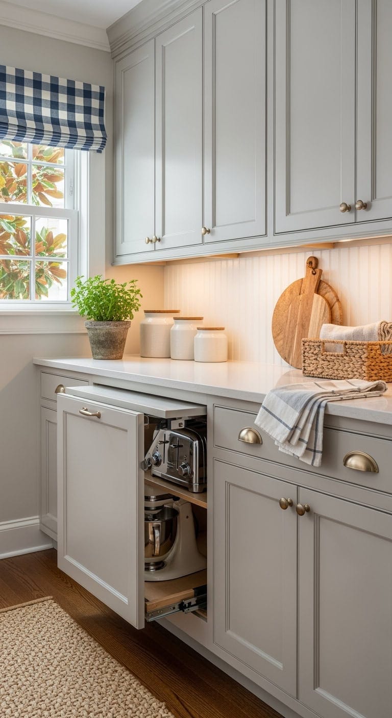 charming compact appliance garage