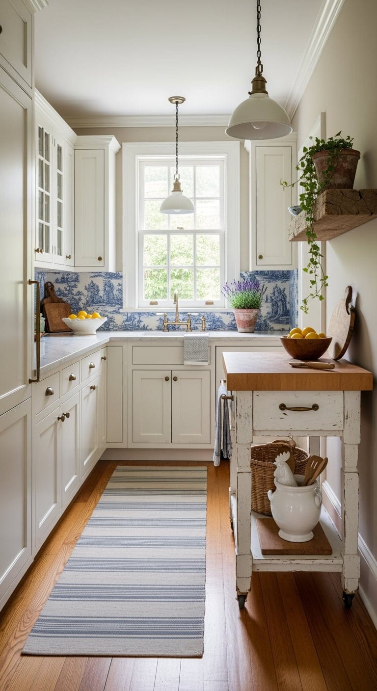charming movable french kitchen