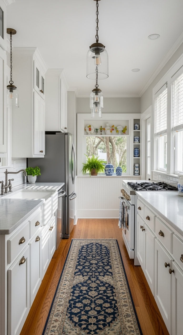 charming southern small kitchen