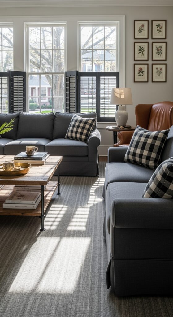 23 Chic Black and Grey Living Room Ideas for Stylish Results