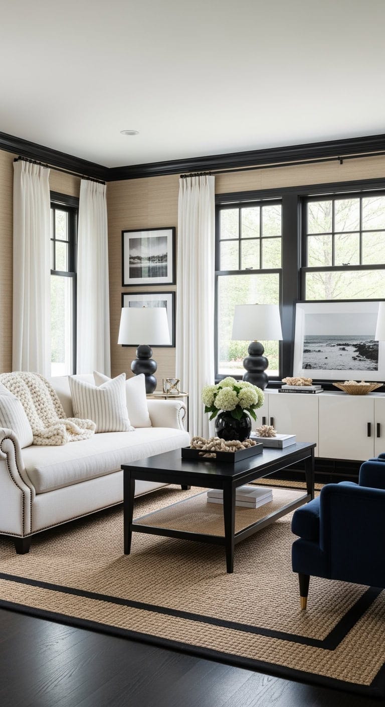 coastal meets manhattan textured elegance