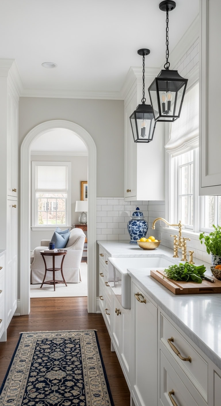 colonial open entertaining flow